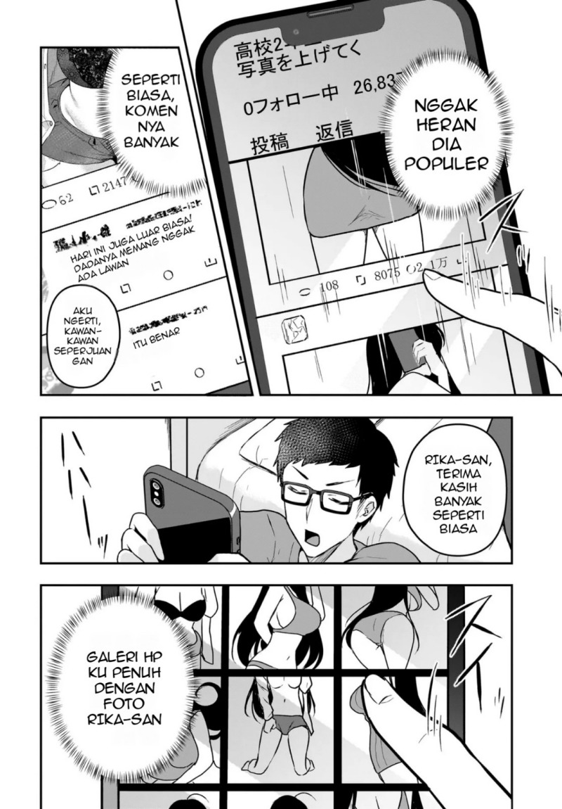 Gari Tsutomu-kun to Uraaka-san – Sanzan Osewa ni Natteiru Ero-kei Uraaka Joshi no Shoutai ga Kurasu no Idol Datta Ken Chapter 01 Gambar 5