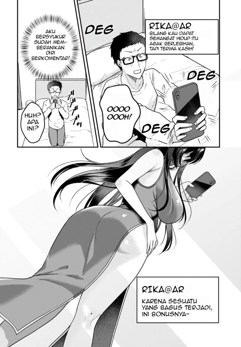 Gari Tsutomu-kun to Uraaka-san – Sanzan Osewa ni Natteiru Ero-kei Uraaka Joshi no Shoutai ga Kurasu no Idol Datta Ken Chapter 01 Gambar 33