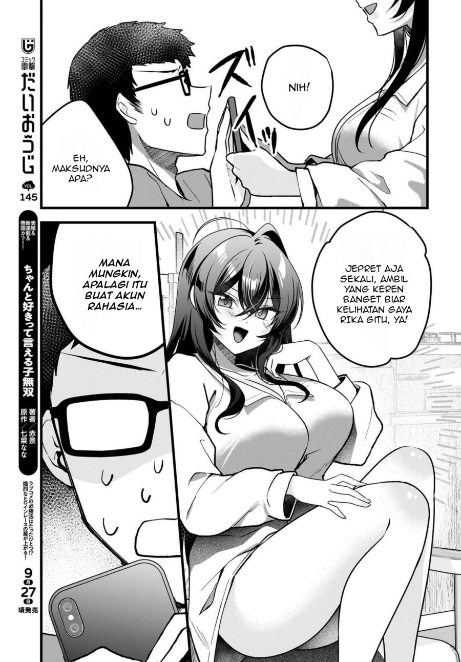 Gari Tsutomu-kun to Uraaka-san – Sanzan Osewa ni Natteiru Ero-kei Uraaka Joshi no Shoutai ga Kurasu no Idol Datta Ken Chapter 10 Gambar 4