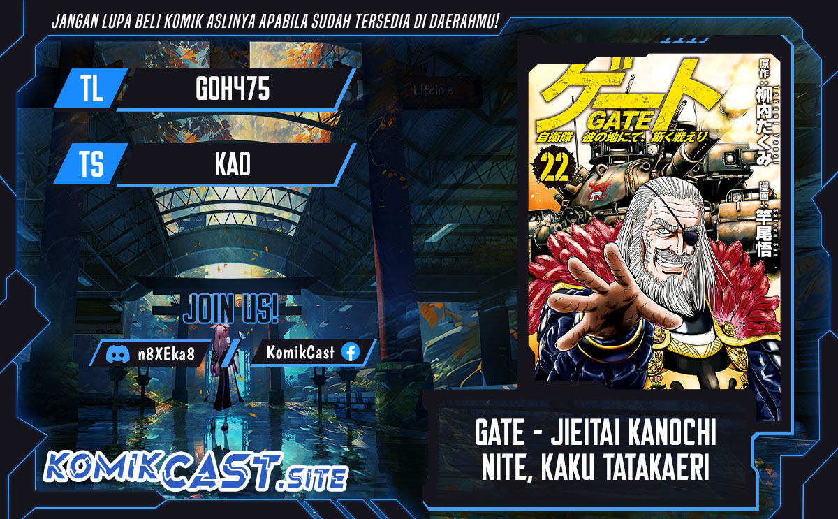 Gate – Jietai Kare no Chi nite, Kaku Tatakeri Chapter 122 Gambar 1