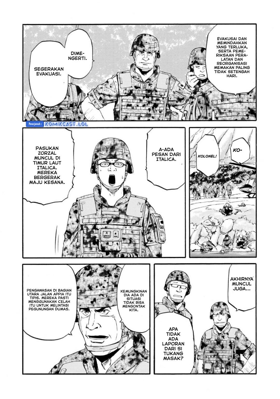 Gate – Jietai Kare no Chi nite, Kaku Tatakeri Chapter 128 Gambar 27