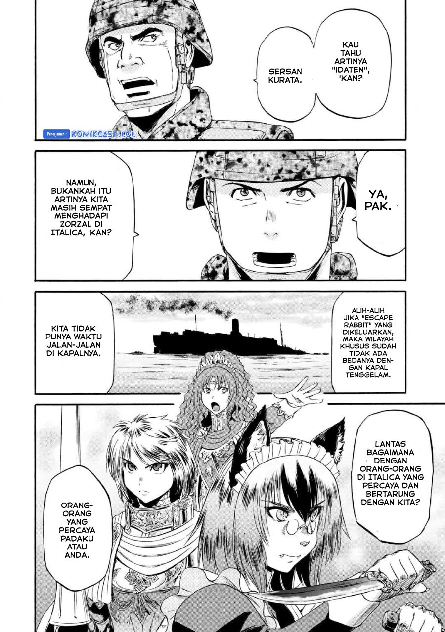 Gate – Jietai Kare no Chi nite, Kaku Tatakeri Chapter 128 Gambar 31