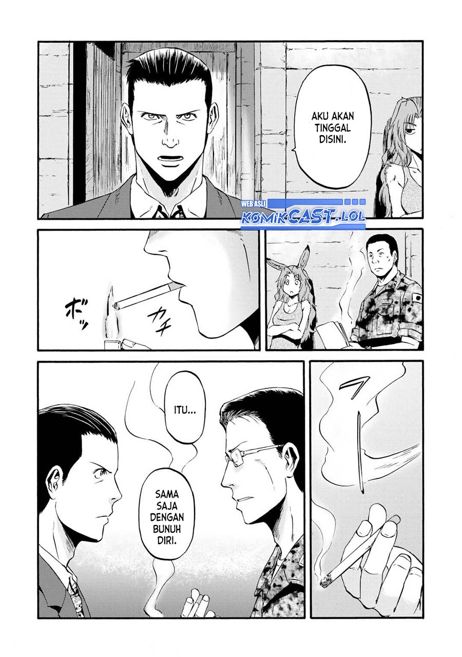 Gate – Jietai Kare no Chi nite, Kaku Tatakeri Chapter 131 Gambar 22