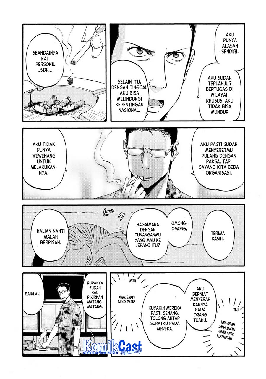 Gate – Jietai Kare no Chi nite, Kaku Tatakeri Chapter 131 Gambar 23