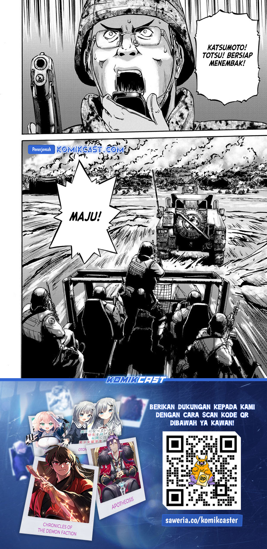 Gate – Jietai Kare no Chi nite, Kaku Tatakeri Chapter 137 Gambar 33