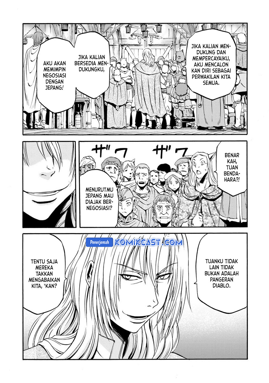 Gate – Jietai Kare no Chi nite, Kaku Tatakeri Chapter 139 Gambar 8
