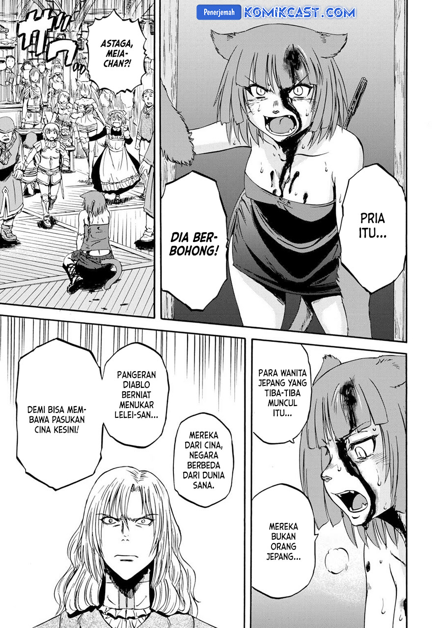 Gate – Jietai Kare no Chi nite, Kaku Tatakeri Chapter 139 Gambar 10