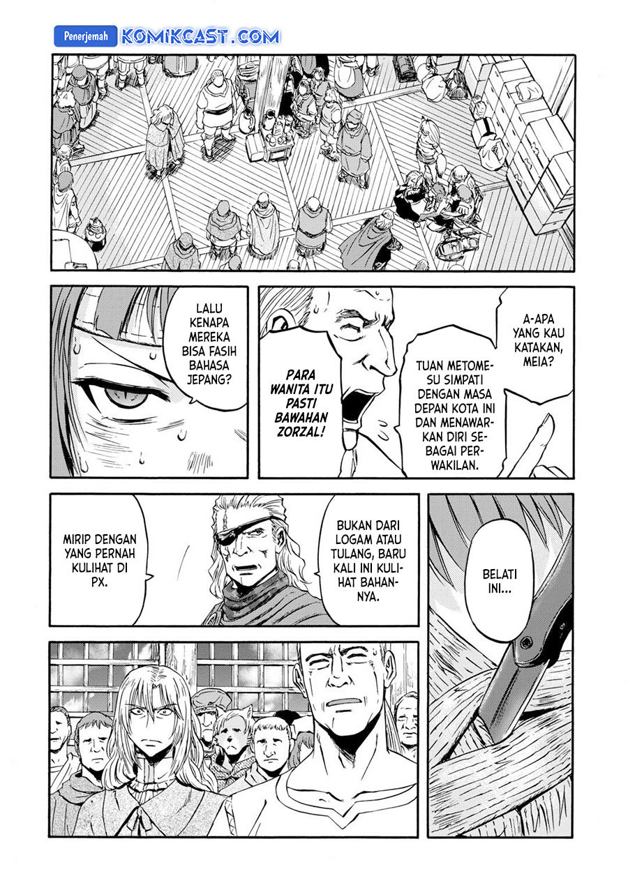 Gate – Jietai Kare no Chi nite, Kaku Tatakeri Chapter 139 Gambar 11