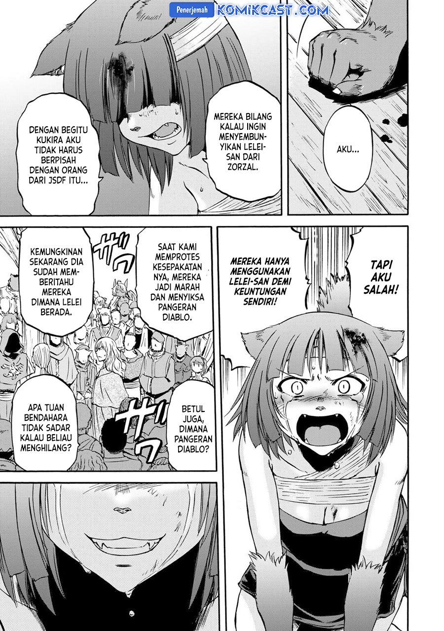 Gate – Jietai Kare no Chi nite, Kaku Tatakeri Chapter 139 Gambar 12