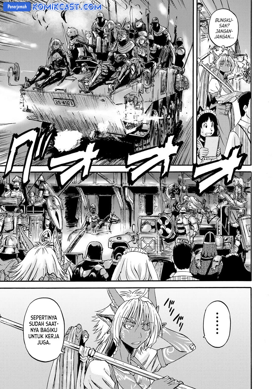 Gate – Jietai Kare no Chi nite, Kaku Tatakeri Chapter 139 Gambar 24