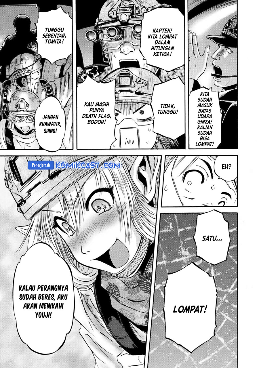 Gate – Jietai Kare no Chi nite, Kaku Tatakeri Chapter 139 Gambar 40