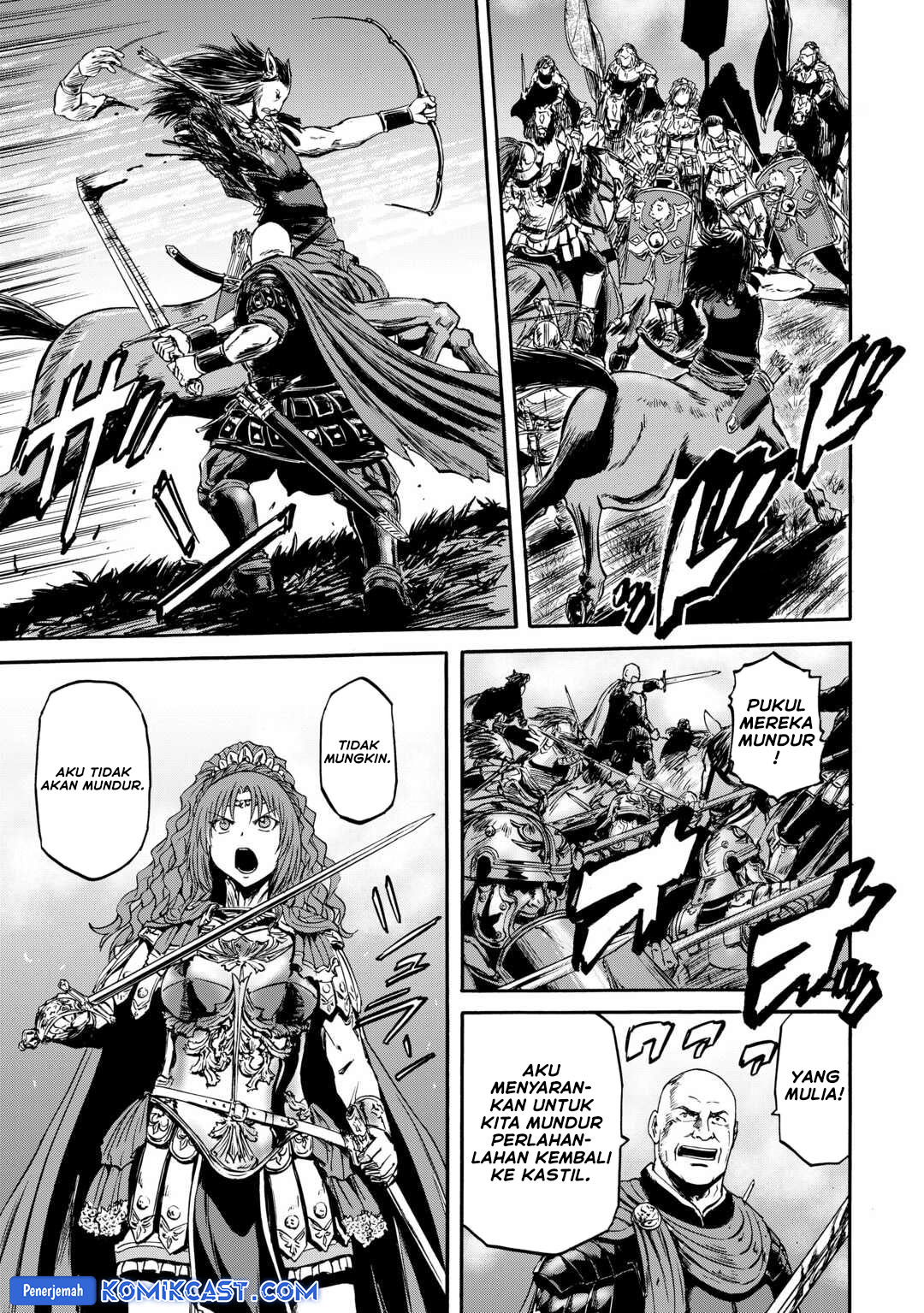 Gate – Jietai Kare no Chi nite, Kaku Tatakeri Chapter 141 Gambar 23