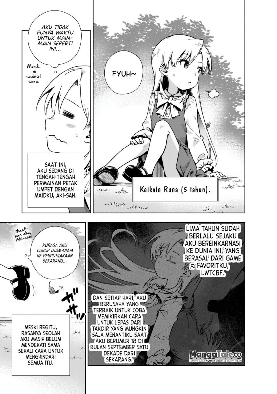 Gendai Shakai de Otome Game no Akuyaku Reijou wo suru no wa Chotto Taihen Chapter 02.1 Gambar 4