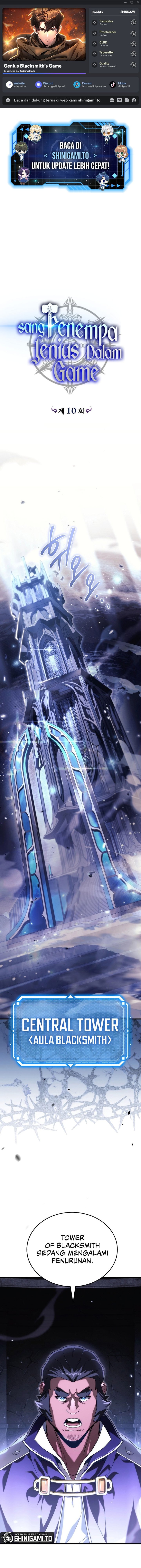 Genius Blacksmith’s Game Chapter 10 Gambar 1