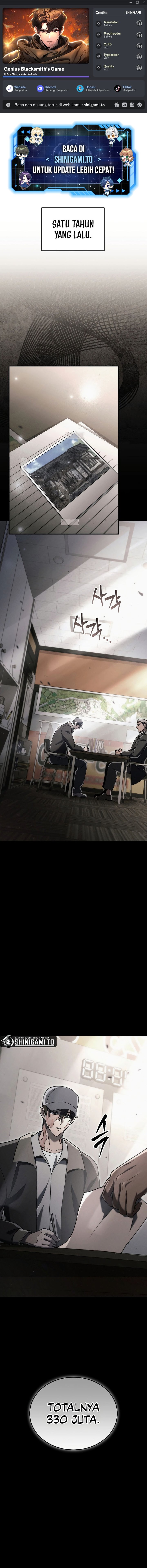 Genius Blacksmith’s Game Chapter 17 Gambar 1