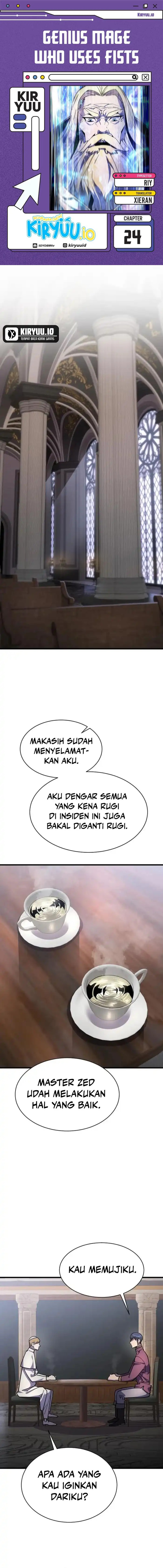 Genius Mage Who Uses Fists Chapter 24 Gambar 1