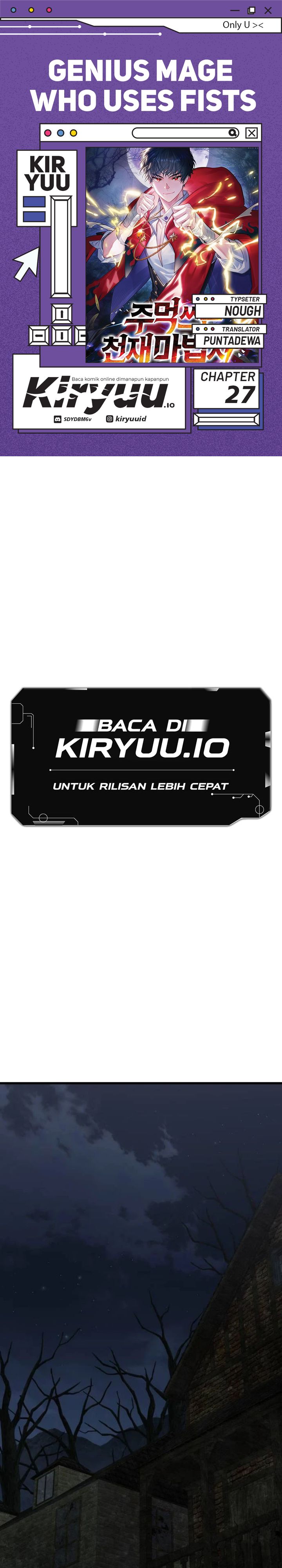 Genius Mage Who Uses Fists Chapter 27 Gambar 1