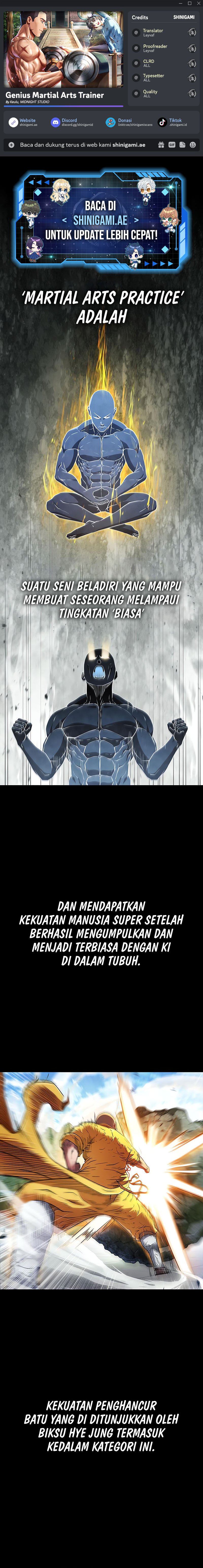 Genius Martial Arts Trainer Chapter 17 Gambar 1