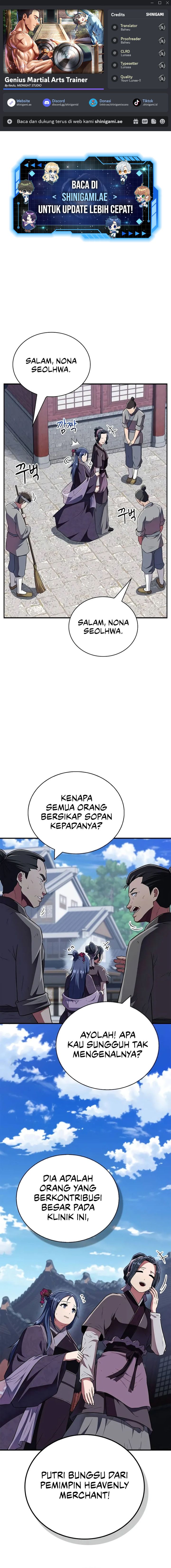 Genius Martial Arts Trainer Chapter 42 Gambar 1