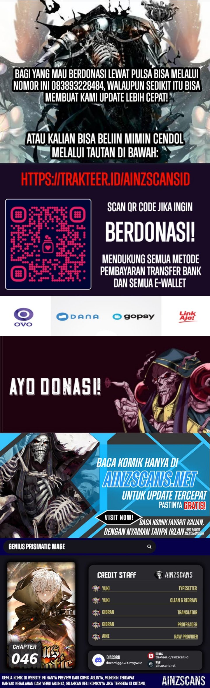 Genius Prismatic Mage Chapter 46 Gambar 1