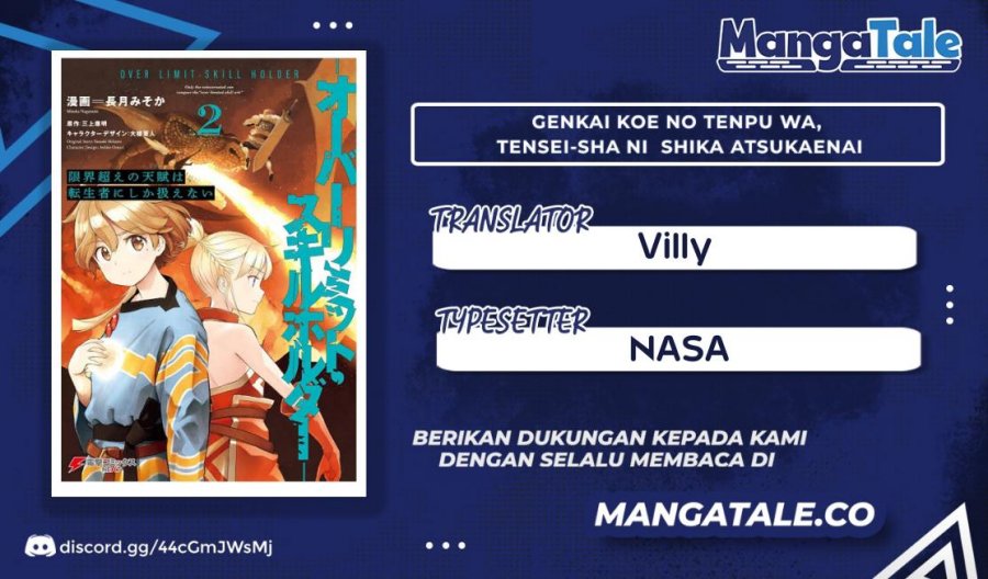 Genkai Koe No Tenpu wa, Tensei-sha ni Shika Atsukaenai – Overlimit Skill Holders – Chapter 19 Gambar 1