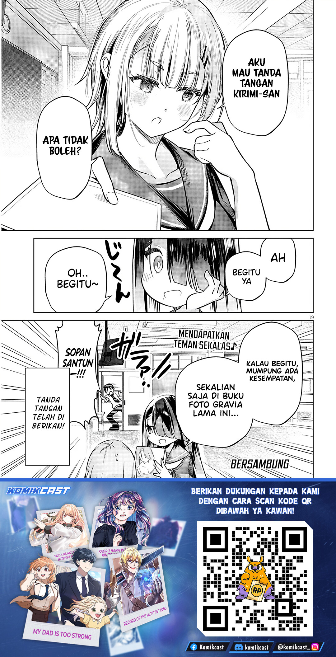 Genkai JK Kirimi-san Juuni-sai Chapter 02 Gambar 20