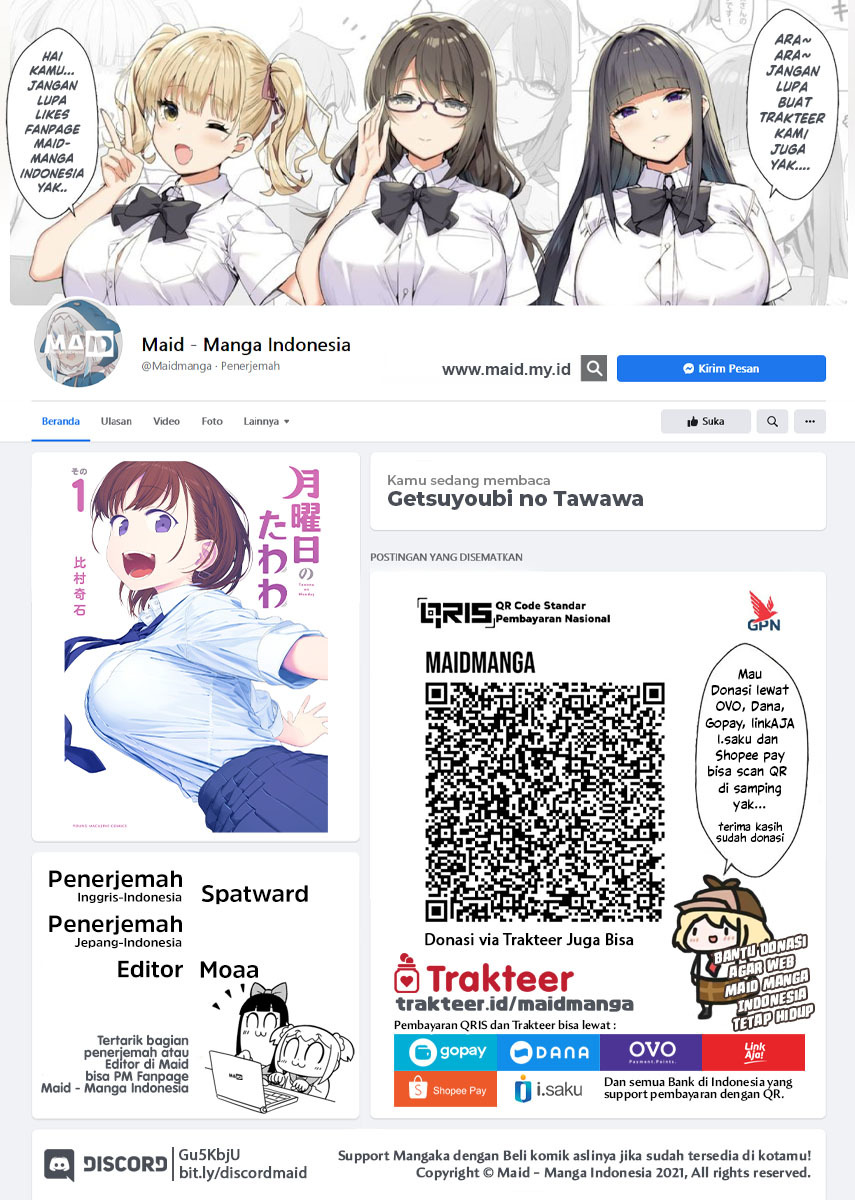 Getsuyoubi no Tawawa (Serialization) Chapter 08 Gambar 2