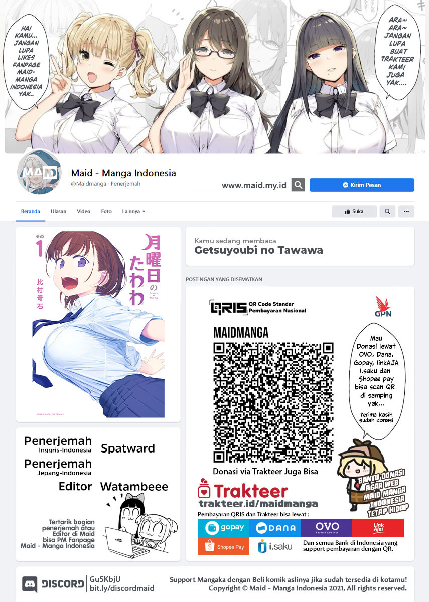 Getsuyoubi no Tawawa (Serialization) Chapter 19 Gambar 2