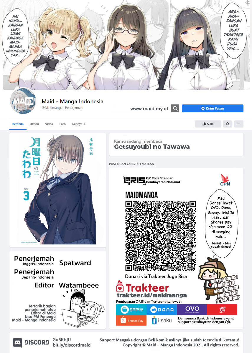 Getsuyoubi no Tawawa (Serialization) Chapter 34 Gambar 2