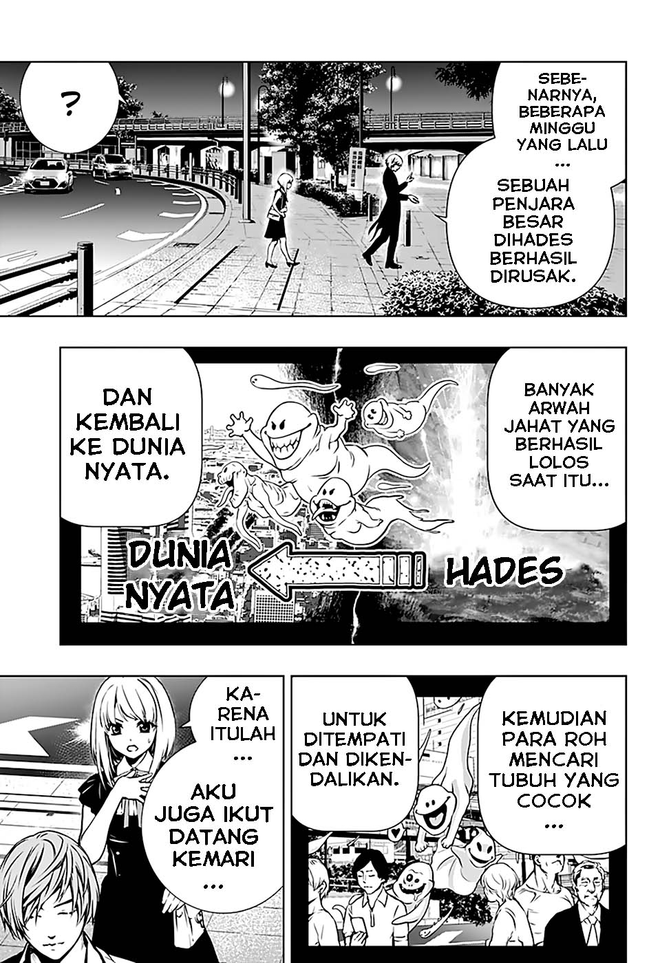 Ghost Reaper Girl Chapter 01.1 Gambar 37