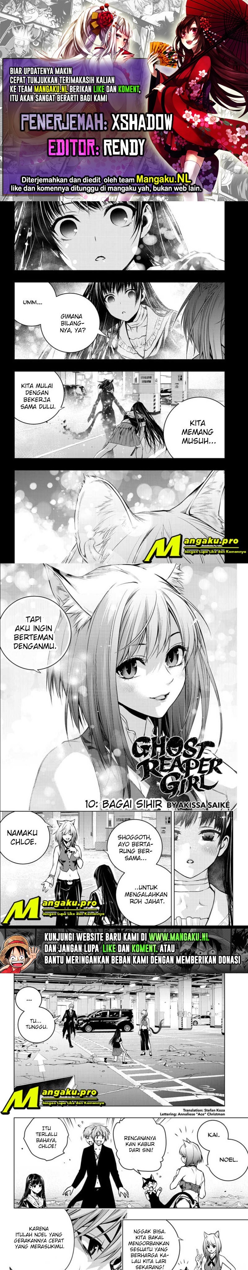 Ghost Reaper Girl Chapter 10 Gambar 1