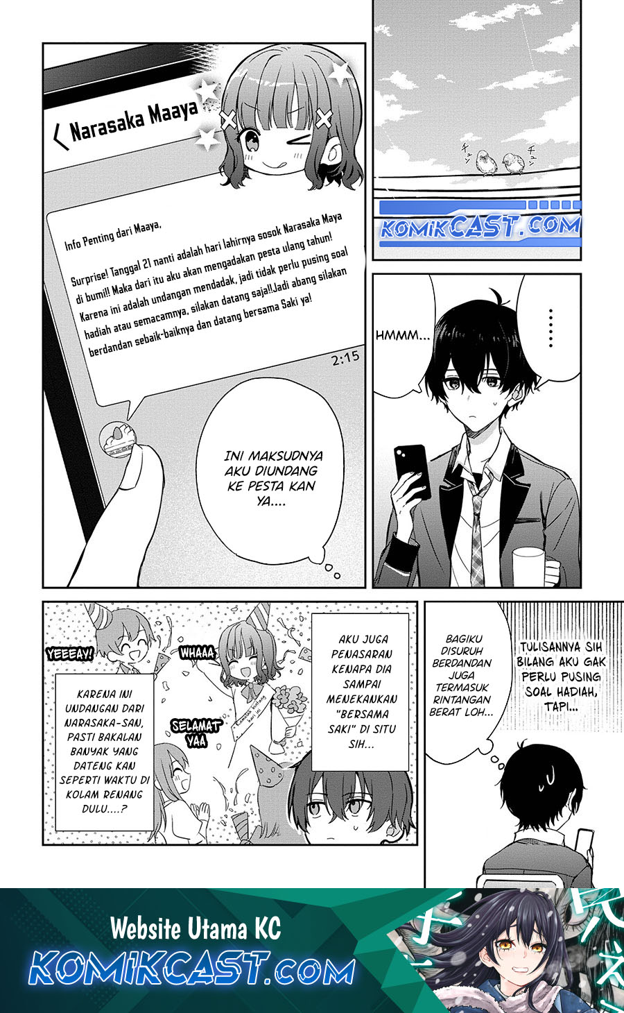 Gimai Seikatsu Chapter 24.2 Gambar 2