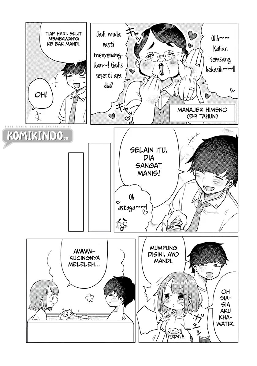 Girlfriend Who Absolutely Doesn’t Want to Take a Bath VS Boyfriend Who Absolutely Wants Her to Take a Bath Chapter 16 Gambar 8