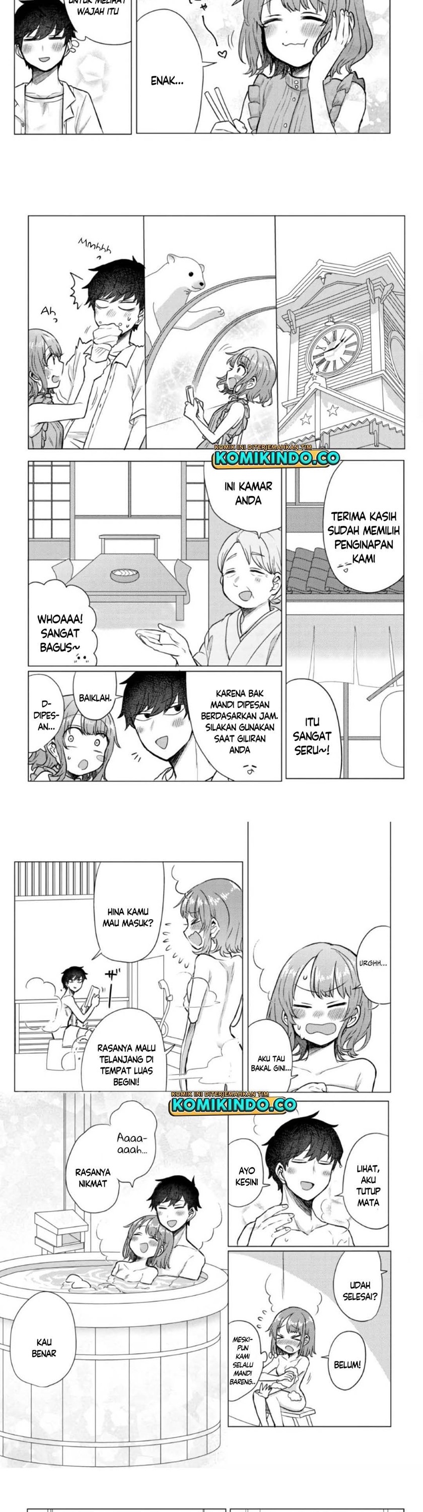 Girlfriend Who Absolutely Doesn’t Want to Take a Bath VS Boyfriend Who Absolutely Wants Her to Take a Bath Chapter 44 Gambar 2