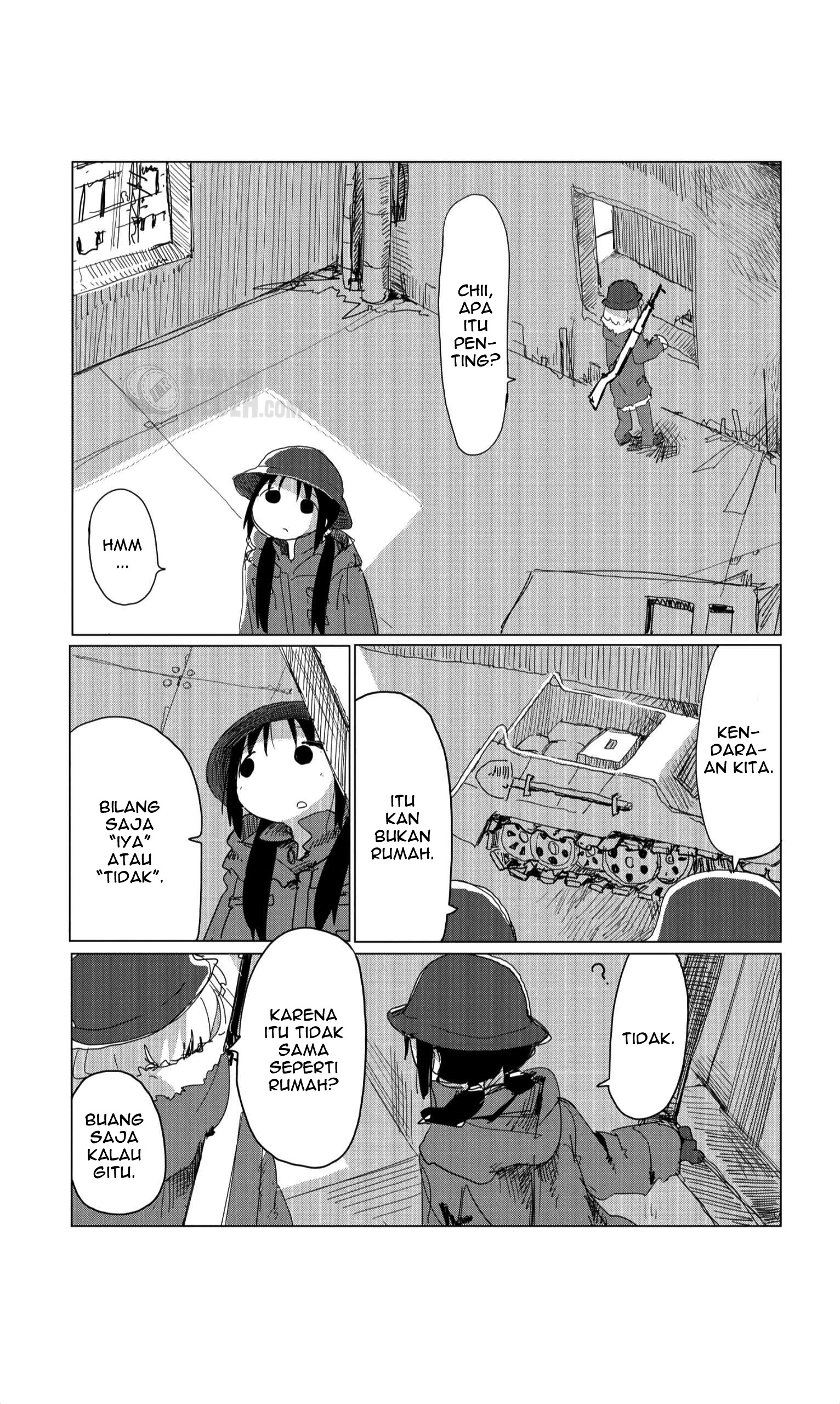 Girls’ Last Tour Chapter 11 Gambar 8