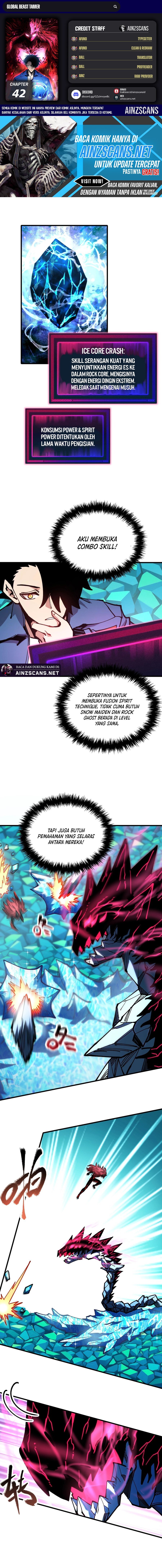 Global Beast Tamer: I Can See the Path of Evolution Chapter 42 Gambar 1