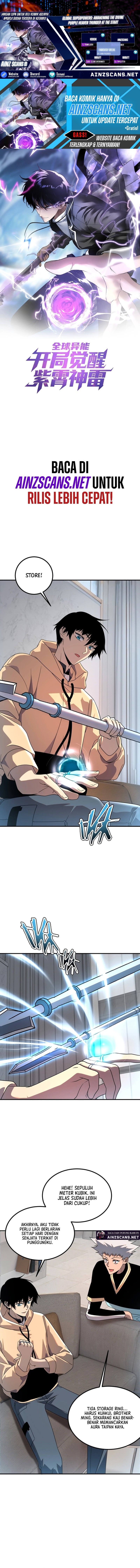 Global Superpowers: Awakening the Zixiao Divine Thunder at the Beginning Chapter 31 Gambar 1