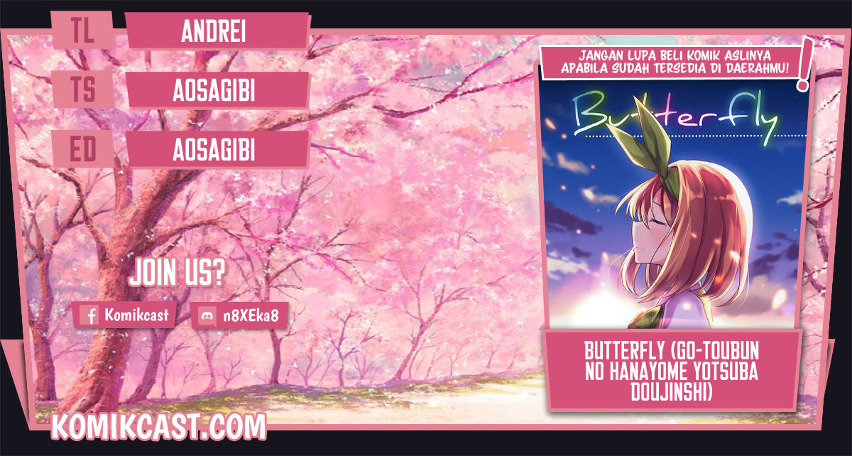 Go-toubun no Hanayome Yotsuba Butterfly Chapter 01 Gambar 1