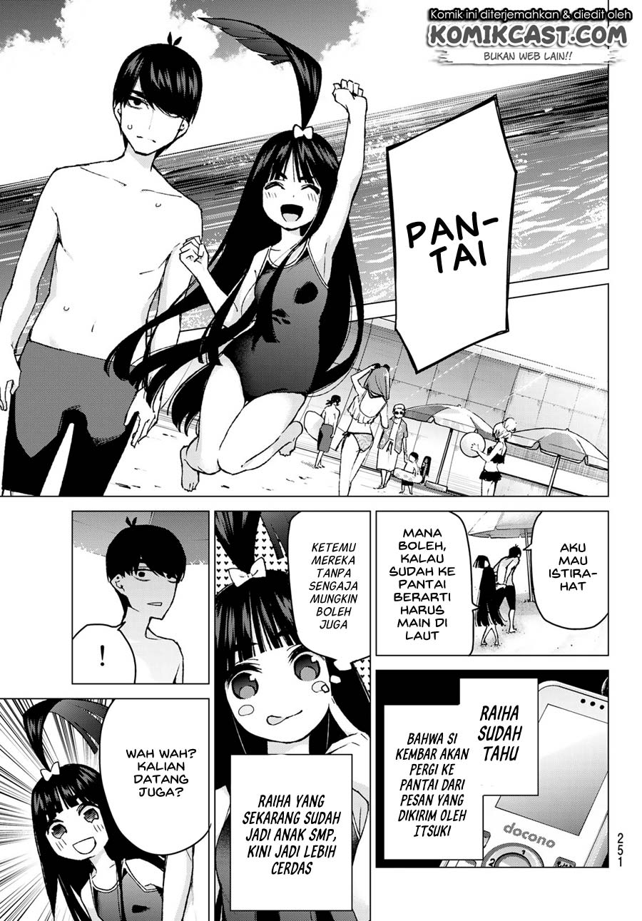 Go-toubun no Hanayome Chapter 91 Gambar 9