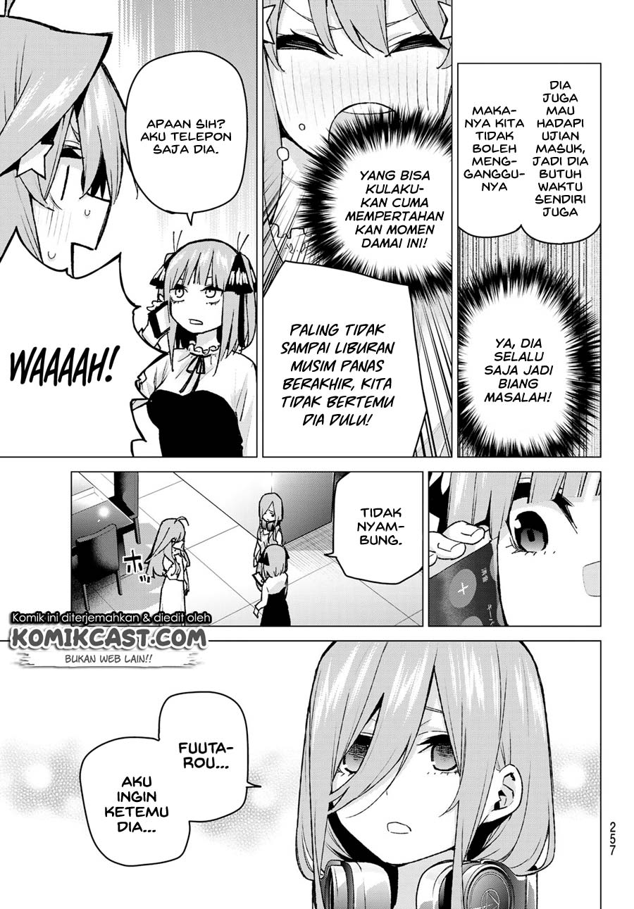 Go-toubun no Hanayome Chapter 91 Gambar 15