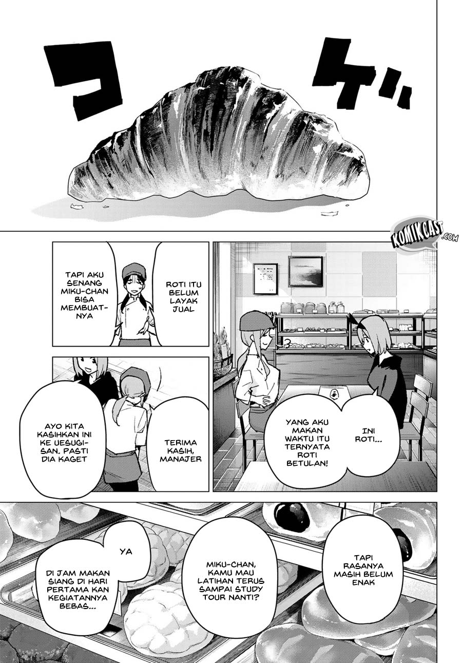 Go-toubun no Hanayome Chapter 78 Gambar 6