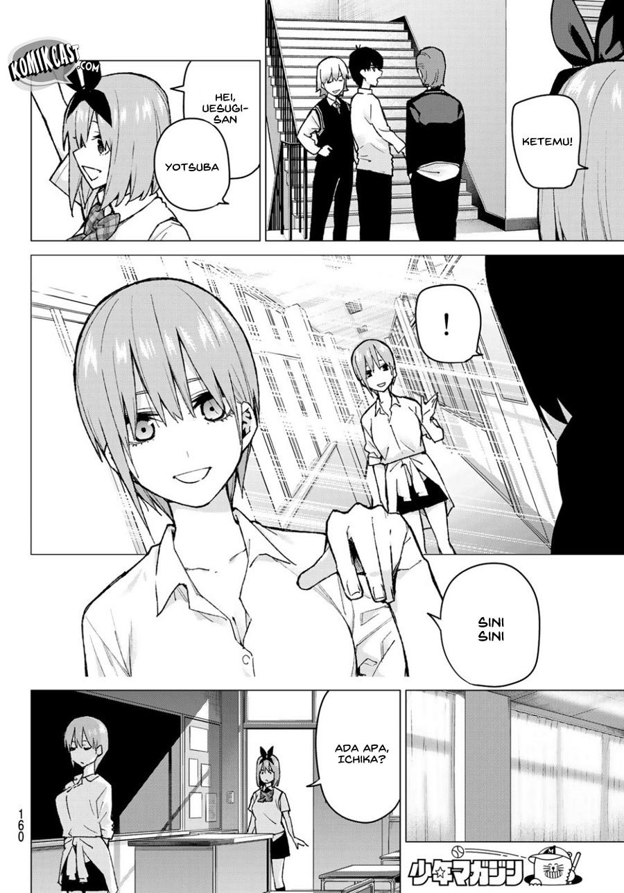 Go-toubun no Hanayome Chapter 78 Gambar 9