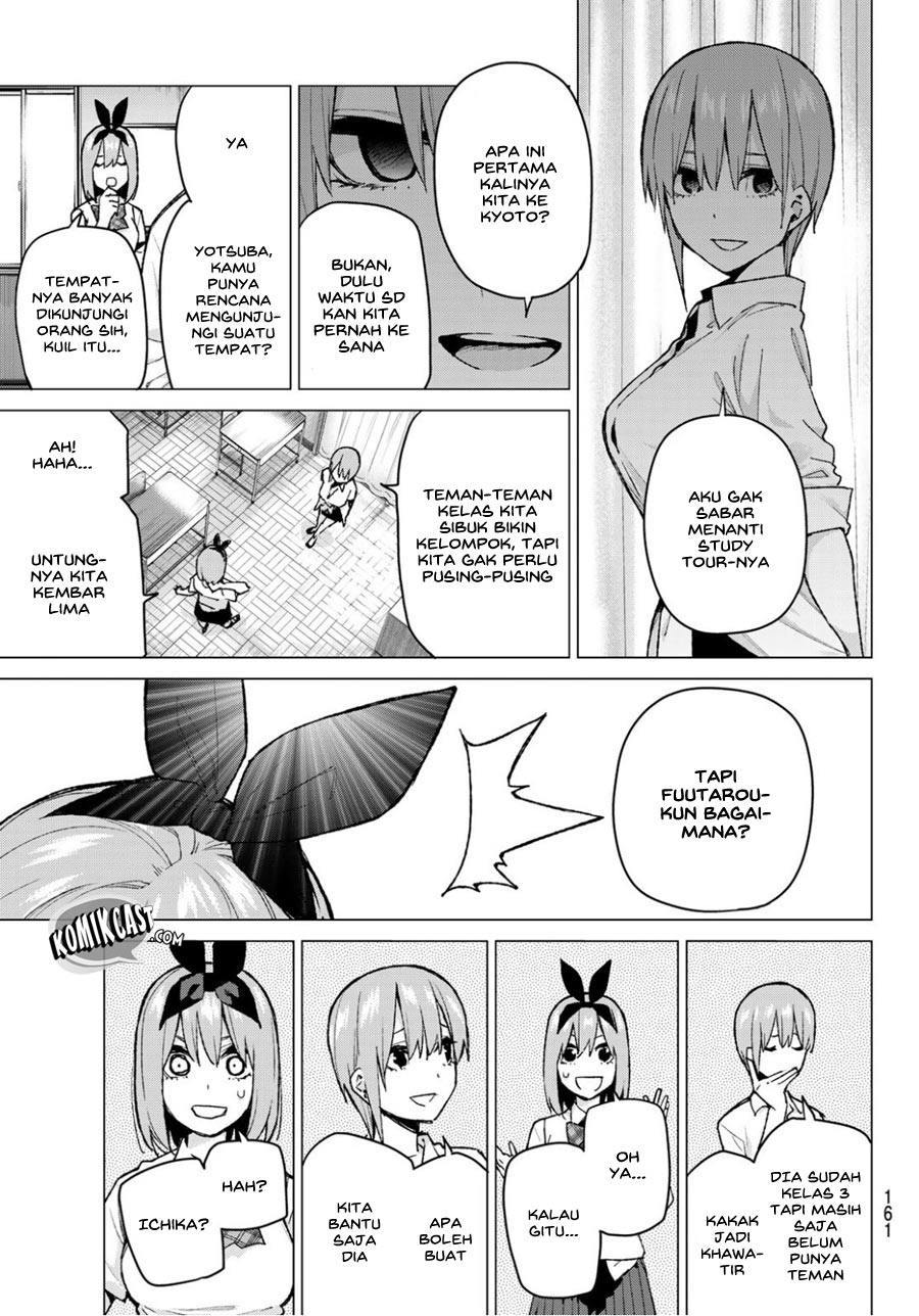 Go-toubun no Hanayome Chapter 78 Gambar 10