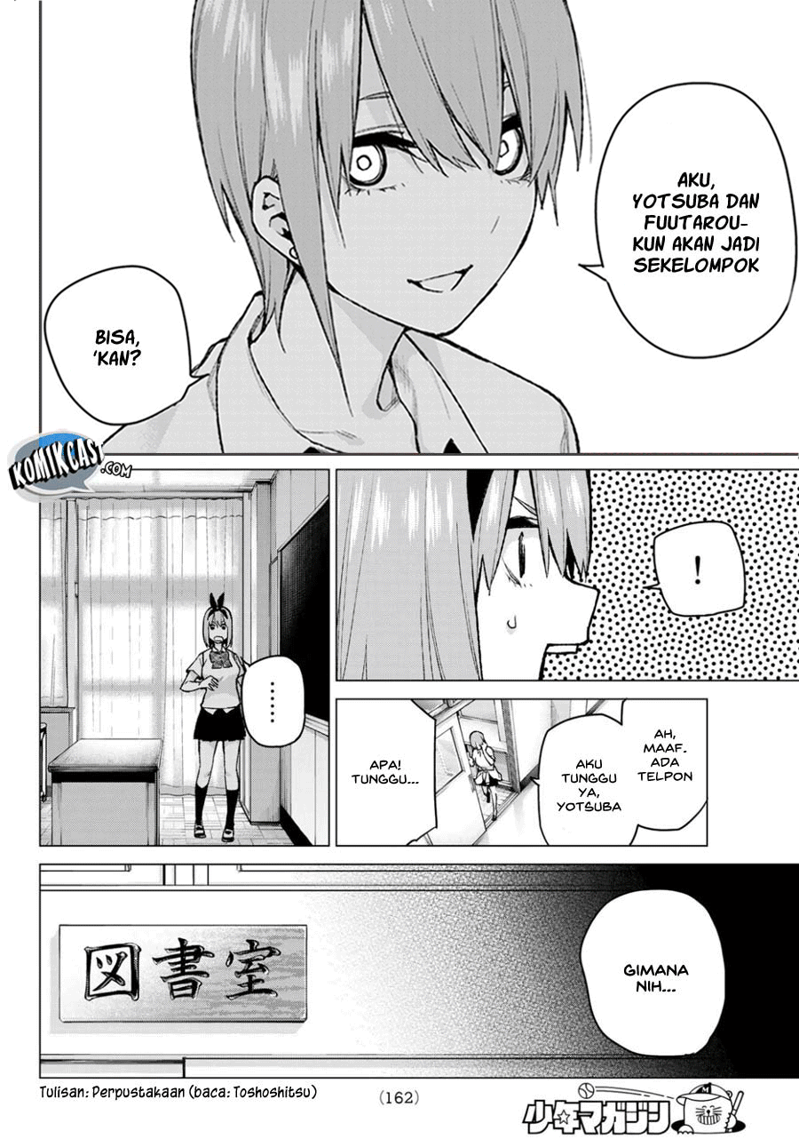 Go-toubun no Hanayome Chapter 78 Gambar 11