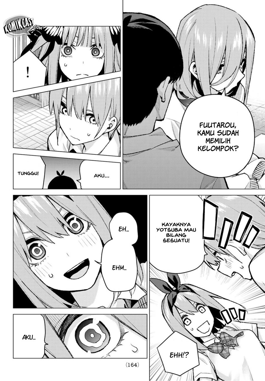 Go-toubun no Hanayome Chapter 78 Gambar 13