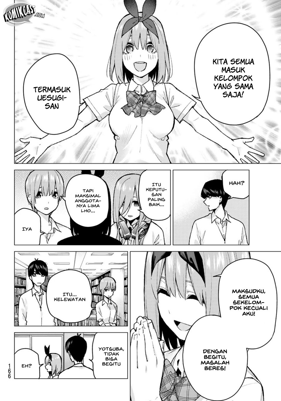 Go-toubun no Hanayome Chapter 78 Gambar 15