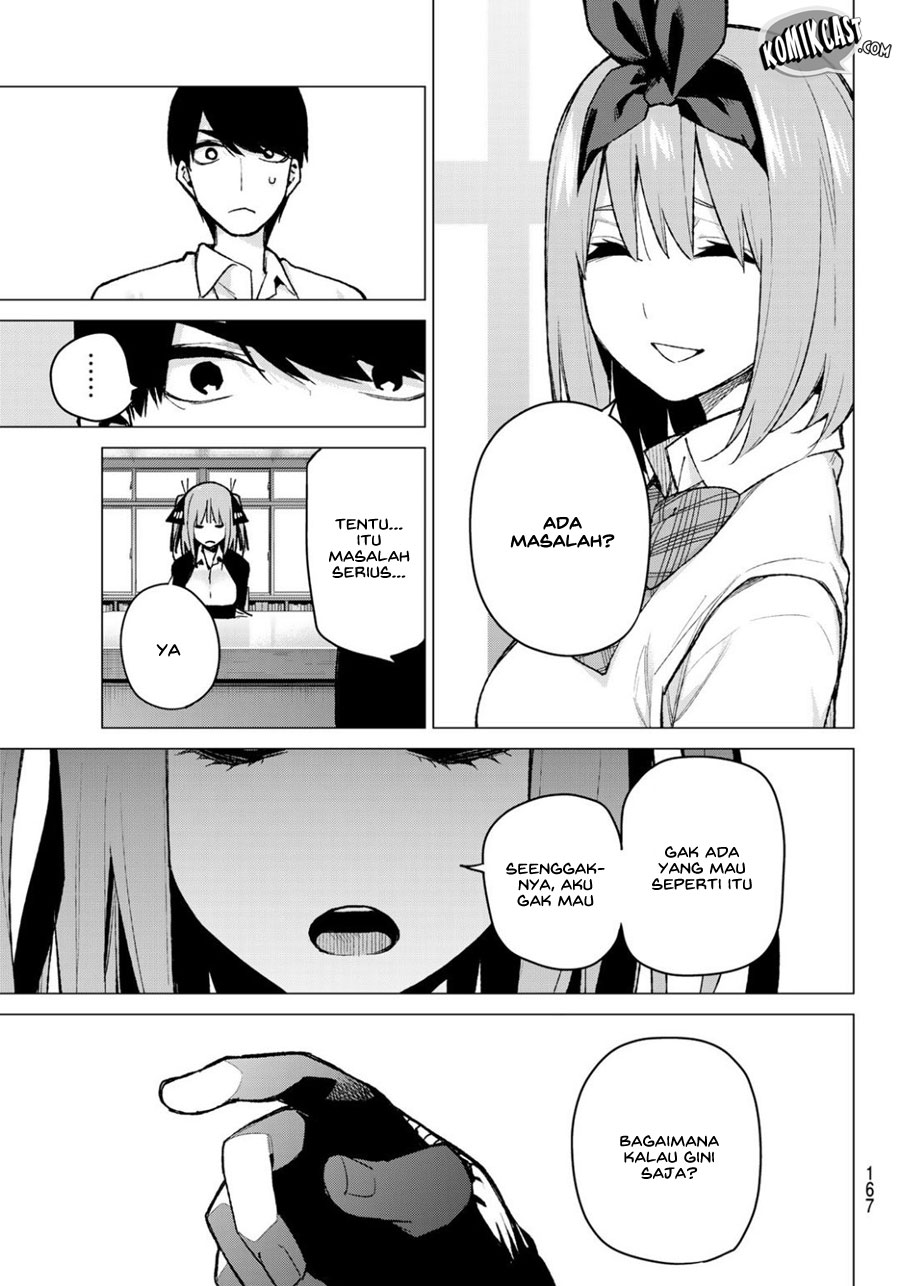 Go-toubun no Hanayome Chapter 78 Gambar 16