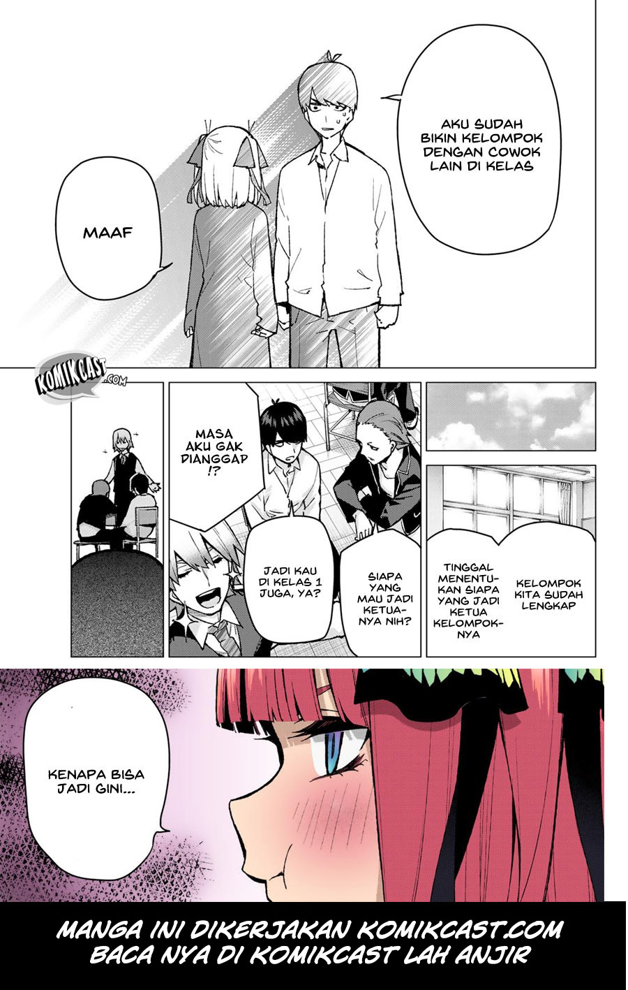 Go-toubun no Hanayome Chapter 78 Gambar 21