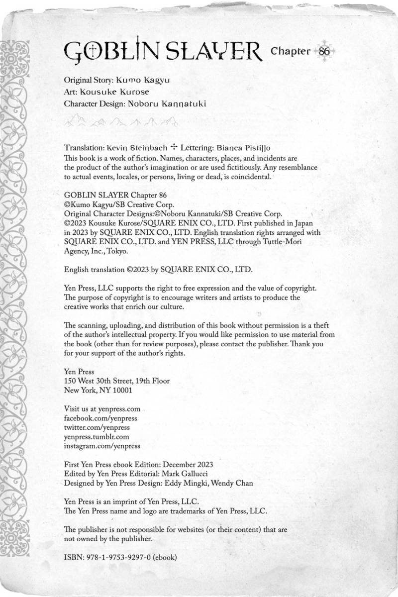 Goblin Slayer Chapter 86 Gambar 22