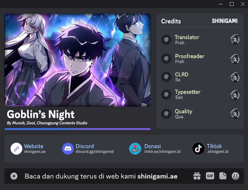 Goblin’s Night Chapter 60 Gambar 1